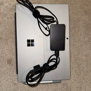Microsoft Surface Pro 7 Silver with Charger and Pen